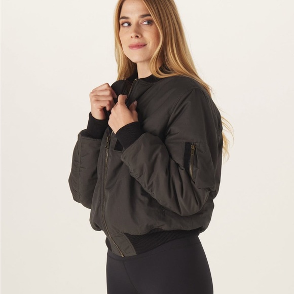 The Normal Brand Sophia Bomber Jacket - Picture 5 of 9